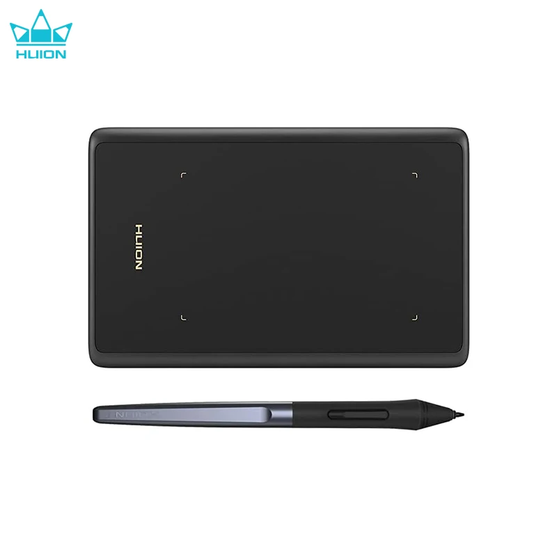 Huion Graphics Tablet H420X H580X H610X Portable Pen Tablet Easy Android Phone Connection for Drawing Online Teaching OUS Game
