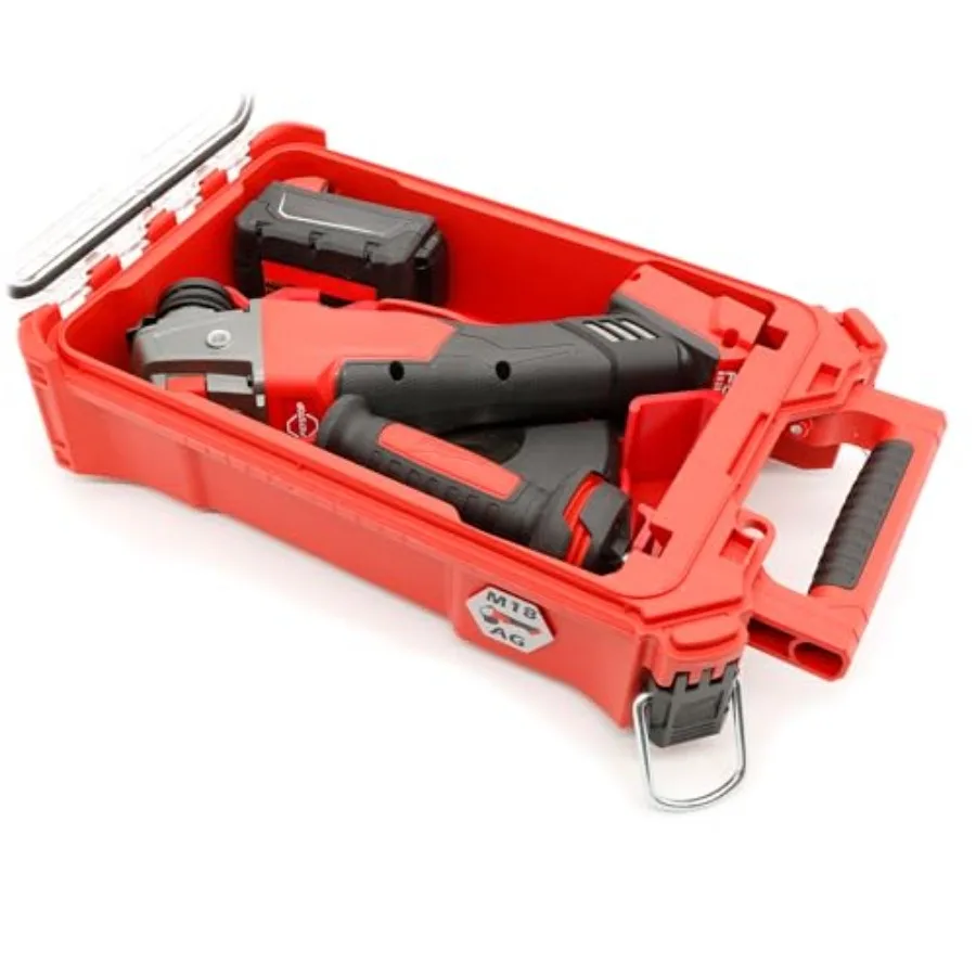 

Компактный органайзер для инструментов Packout для Milwaukee 2880-20 M18 FUEL Braking Grinder или 2686-20 M18 Brushless Cut-Off Grinder с отсеком для хранения