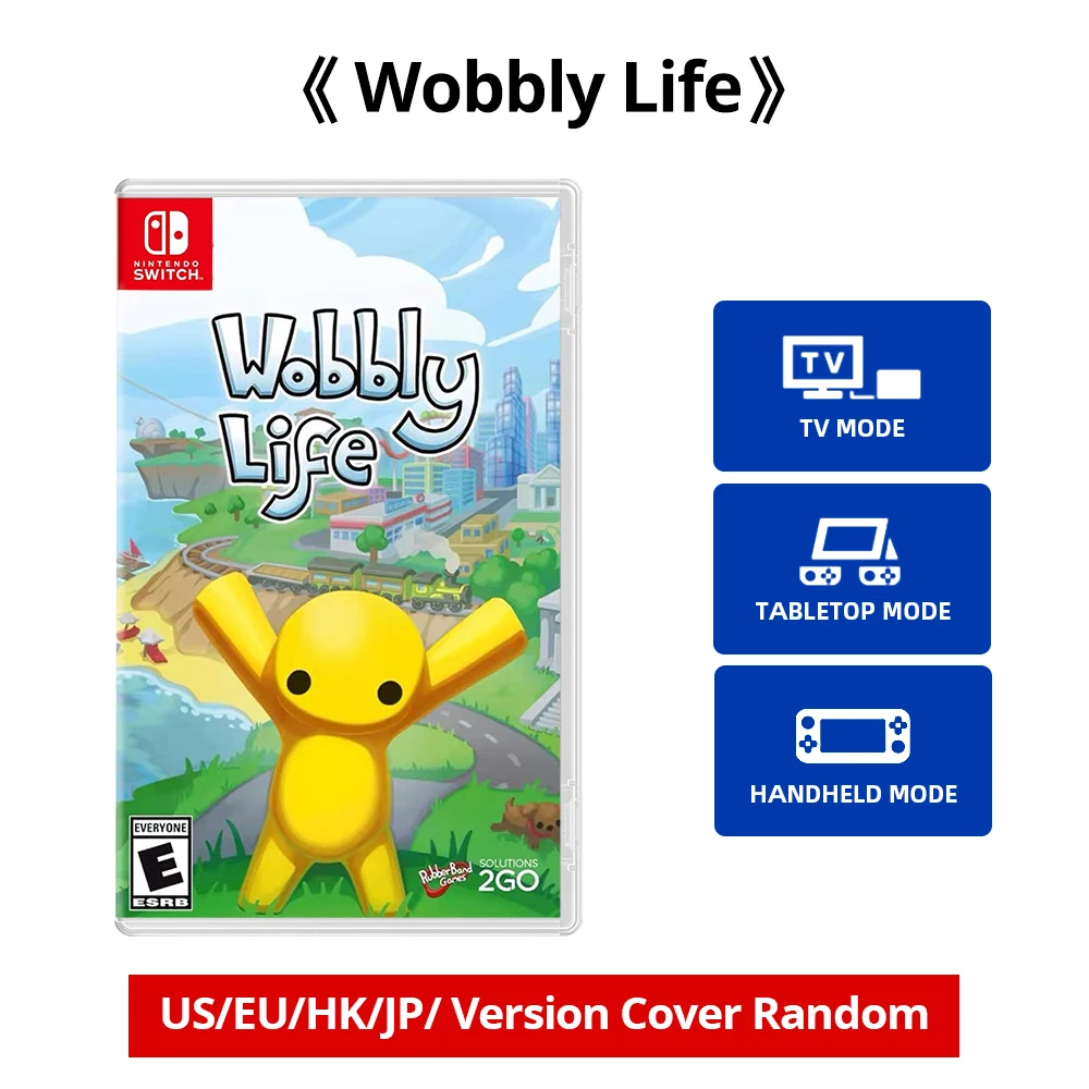 Wobbly Life Nintendo Switch Game 100% New Nintendo Physical Game