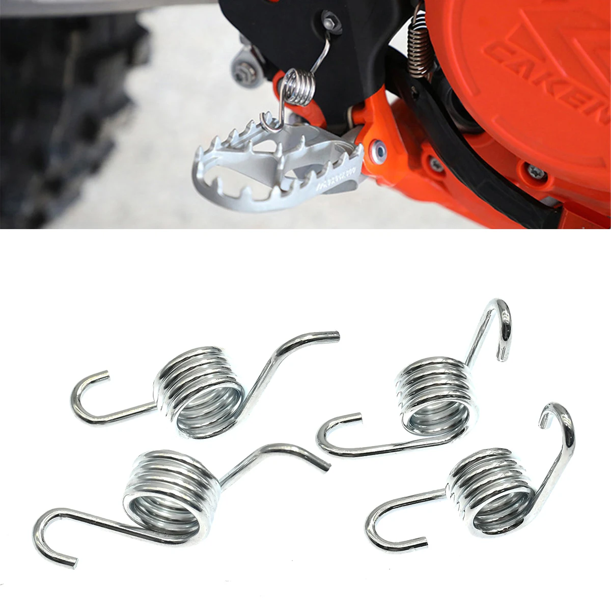 Accessori moto pedane pedane poggiapiedi molla per KTM SX SXF EXC EXCF XCF XCFW per HUSQVARNA TC FC TE FE FS 125-501