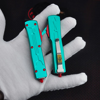 MINI Mit Bounty Hunter UT70 Camping Hunting Tactical Survival Gear Self-defence Combat Pocket Knife Aluminum Alloy EDC Tools