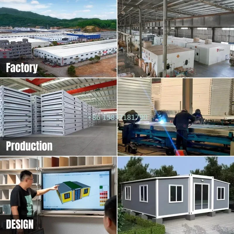 Modern Container House Luxury Prefabricated House Canadian Portable American Style Slope Shipping Container Houses Garden Room
