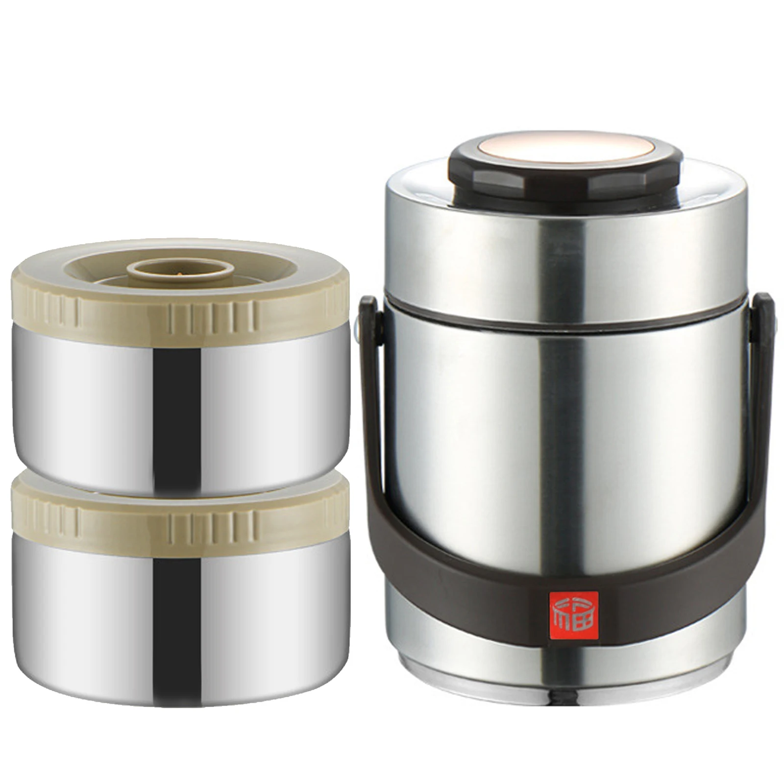 304 stainless steel insulation bucket insulation lunch box 1.5L