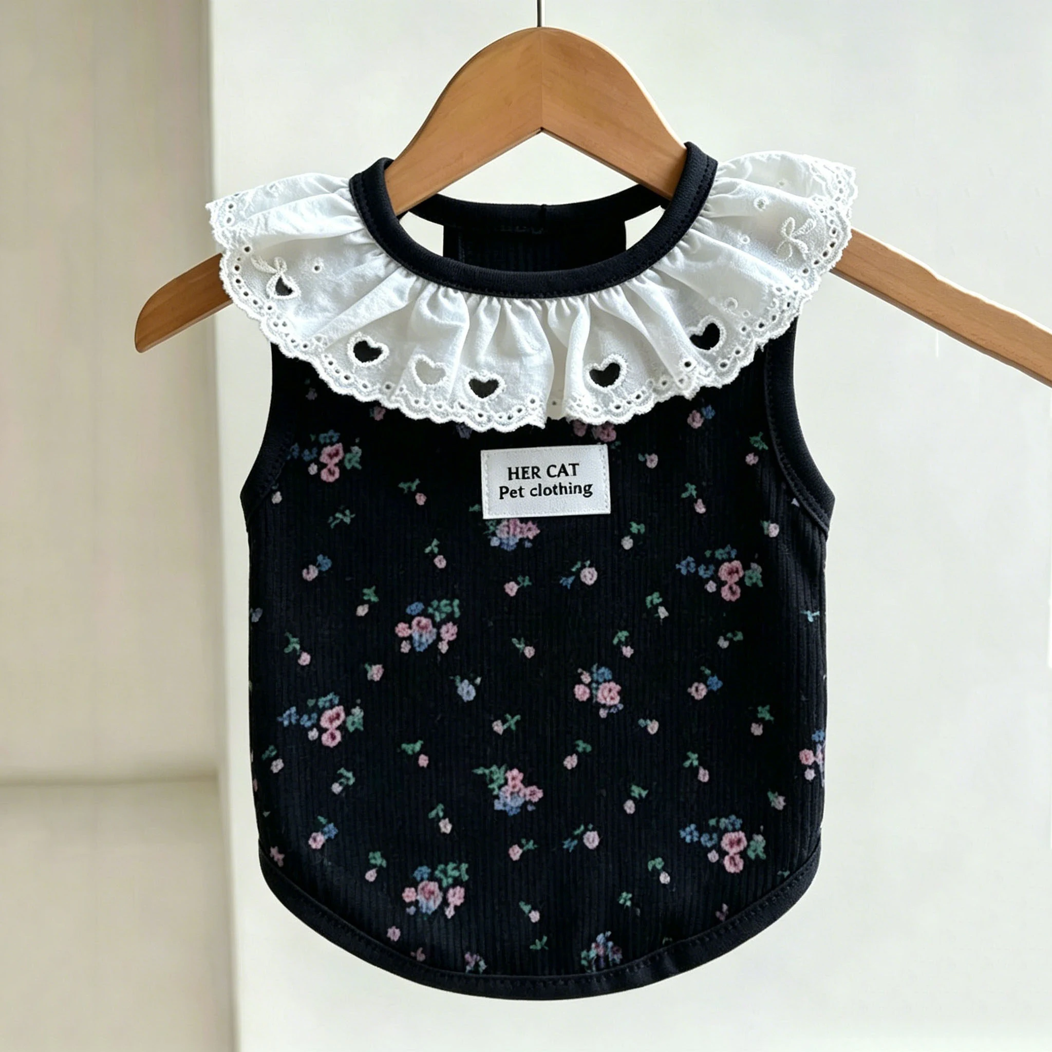 Small and Medium-sized Dog Home Clothes Summer Thin Teddy Vest Soft Maltese Short Sleeved Pomeranian T-shirt