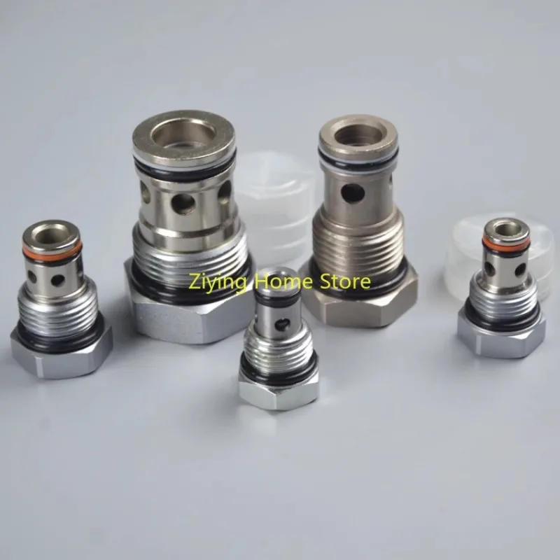 Hydraulic Threaded Cartridge Check Valve (Poppet-type) DF08-01 One-way Pressure-retaining Valve CV08