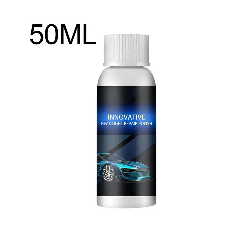 30ML Car Headlight Restoration Polishing Cream Headlamp Repair Fluid Car Light Polisher Cleaning Paste Refurbish Tools