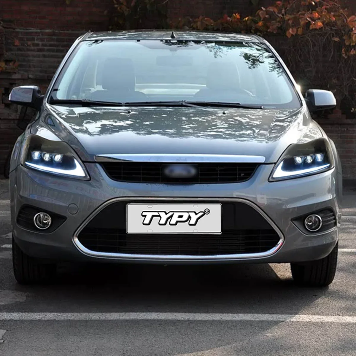 

TYPY Car For Ford Focus Headlight 2009-2014 Upgrade Modified to New DRL Dynamic Turn Signal LED Headlight Auto Accessories