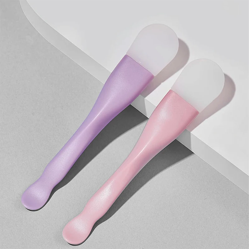 Face Mask Brush Skin Care Blender Foundation Applicator Concealer Brush Beauty Makeup Tool Flat Soft Hair Facial Cleansing