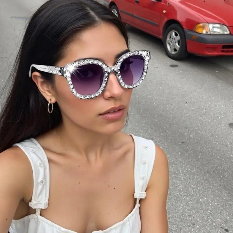 60er 70er 80er Jahre Disco Accessoires Frauen Kostüm Kostüm Disco Set Disco Ohrringe Sonnenbrillen Pailletten Caps Halskette