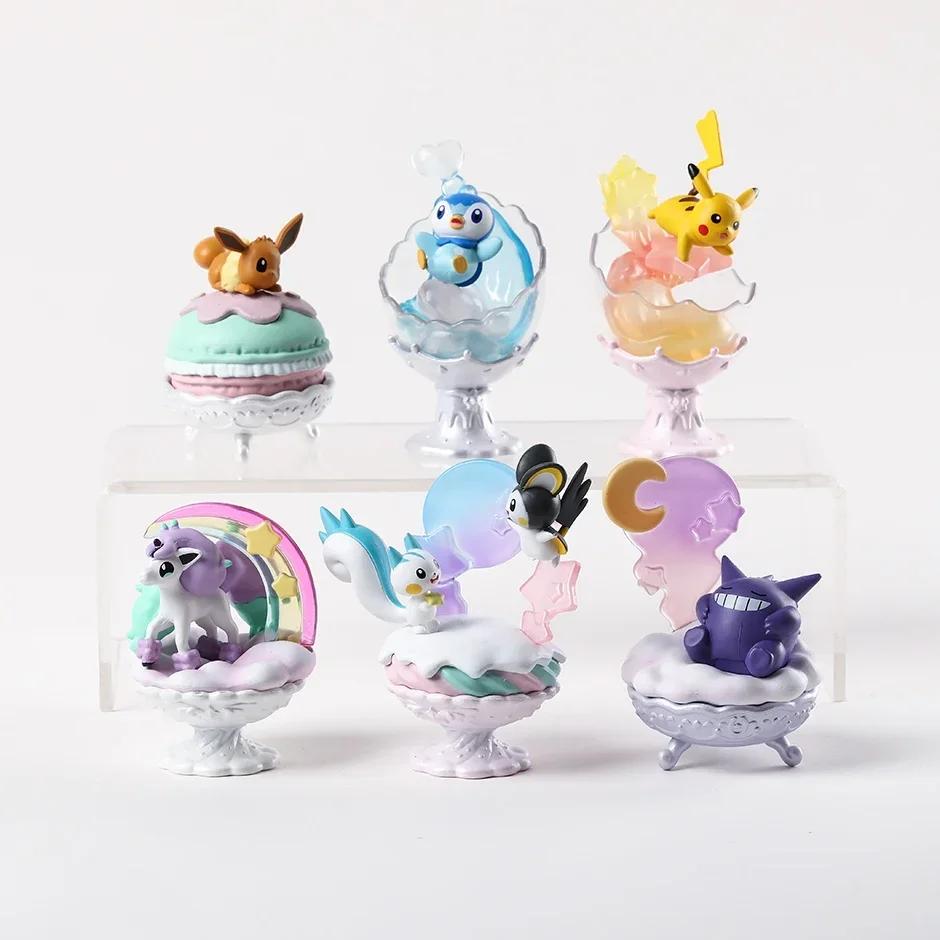 Pokemon Pop'N Sweet Collection Figures All 6 Types