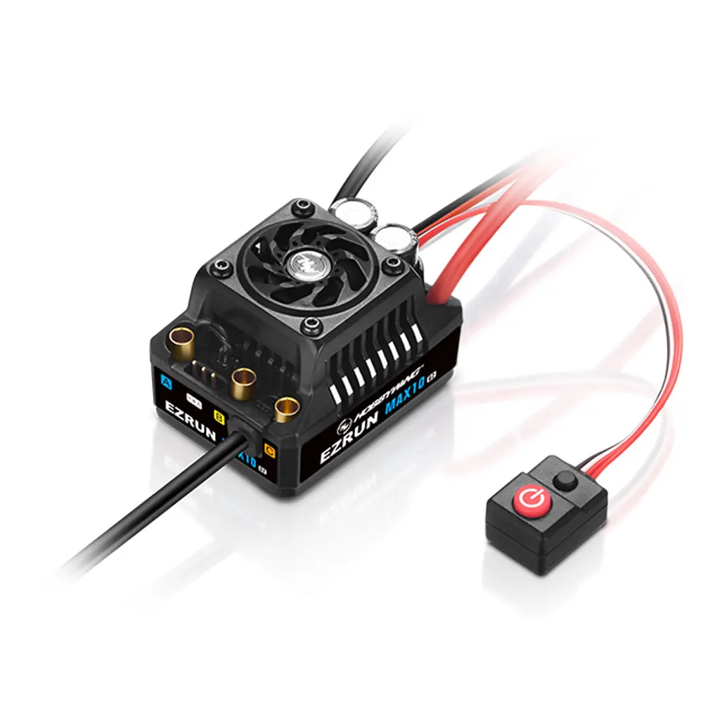 HOBBYWING EZRUN 3652 3665 G3 Motor W/ MAX10 G2 140A/80A 2-3S ESC Waterproof Brushless Sensored Combo Set for 1/10 RC Car Truck