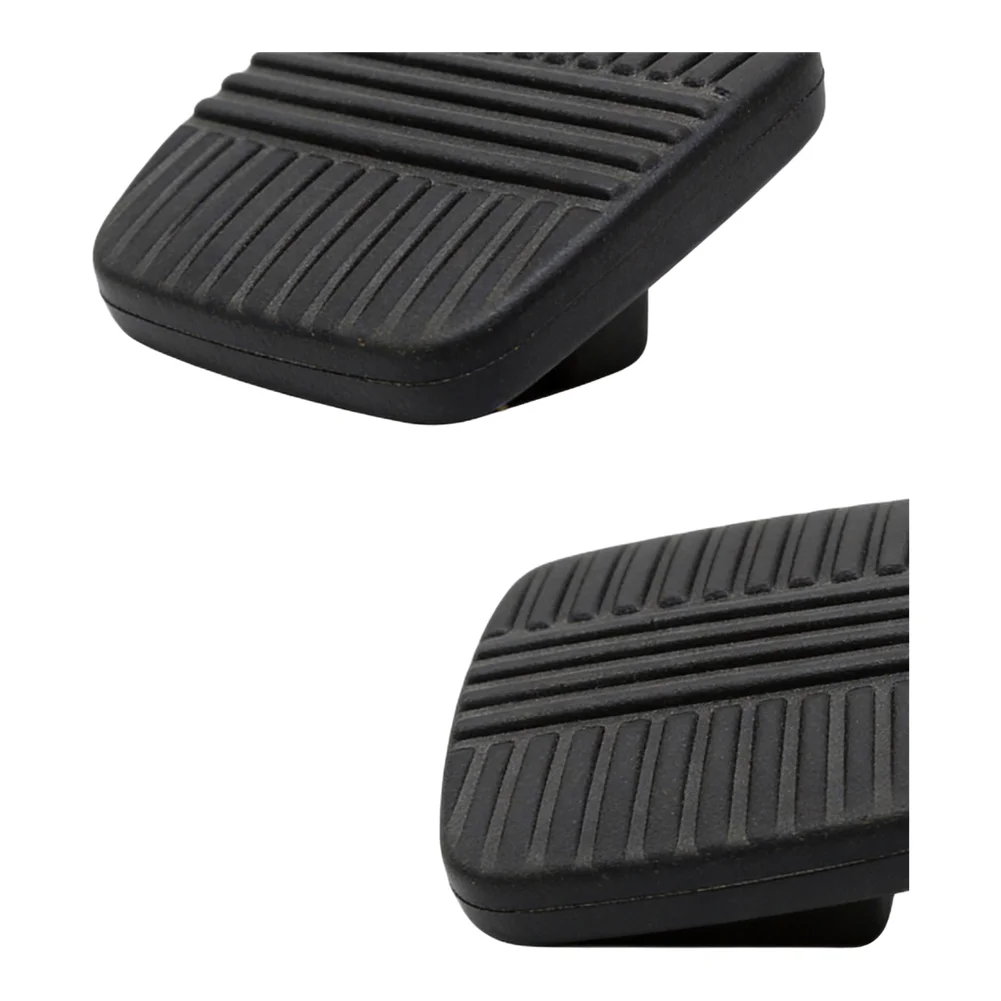 2Pcs Car Brake Clutch Pedal Rubber Covers for Nissan Patrol MQ and Maverick DA Y60 Compatible with Multiple Engine Types