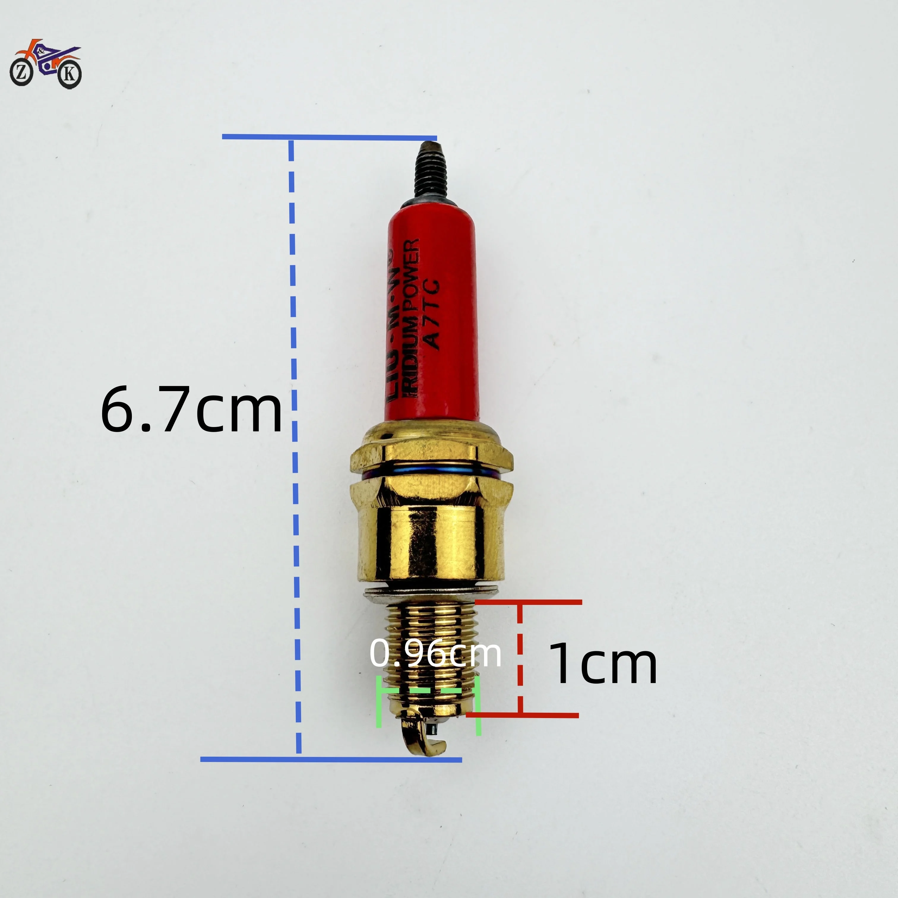 1PCS For CR8E/A7TC/D8TC/Motorcycle Ceramic Spark Plugs Accesories