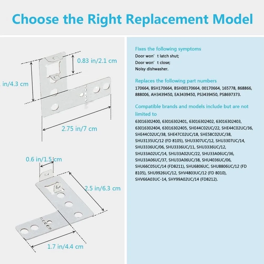 Kitchen Appliance Bracket Dishwasher Bracket Kit For Maximizing Counter Space Secure Dishwasher Installation Dishwasher Bracket