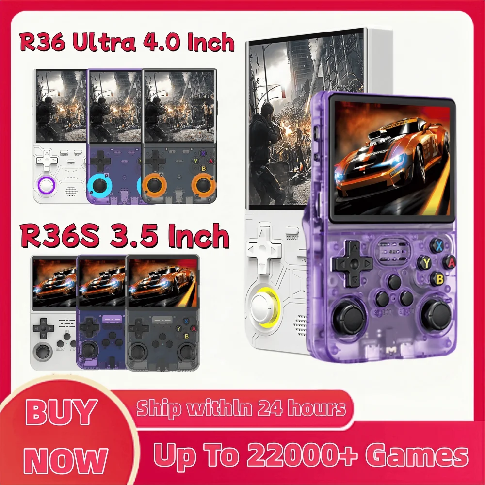 Generic Console de Jeu Portable R36S Rétro – 64 Go – Écran Generic Console de Jeu Portable R36S Rétro – 64 Go – Écran