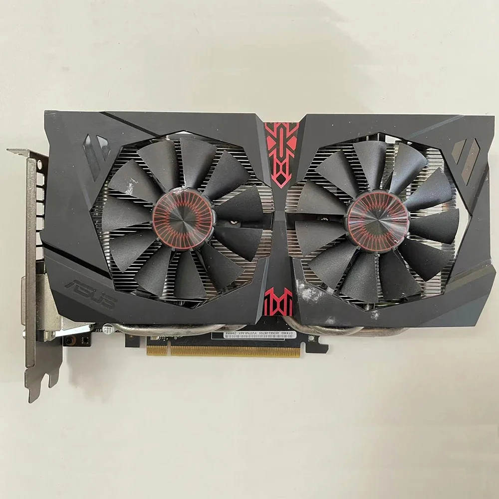 Original Used For Asus STRIX-GTX960-DC2OC-4GD5, GTX960 GDDR5 4G 6PIN Graphics Video Card