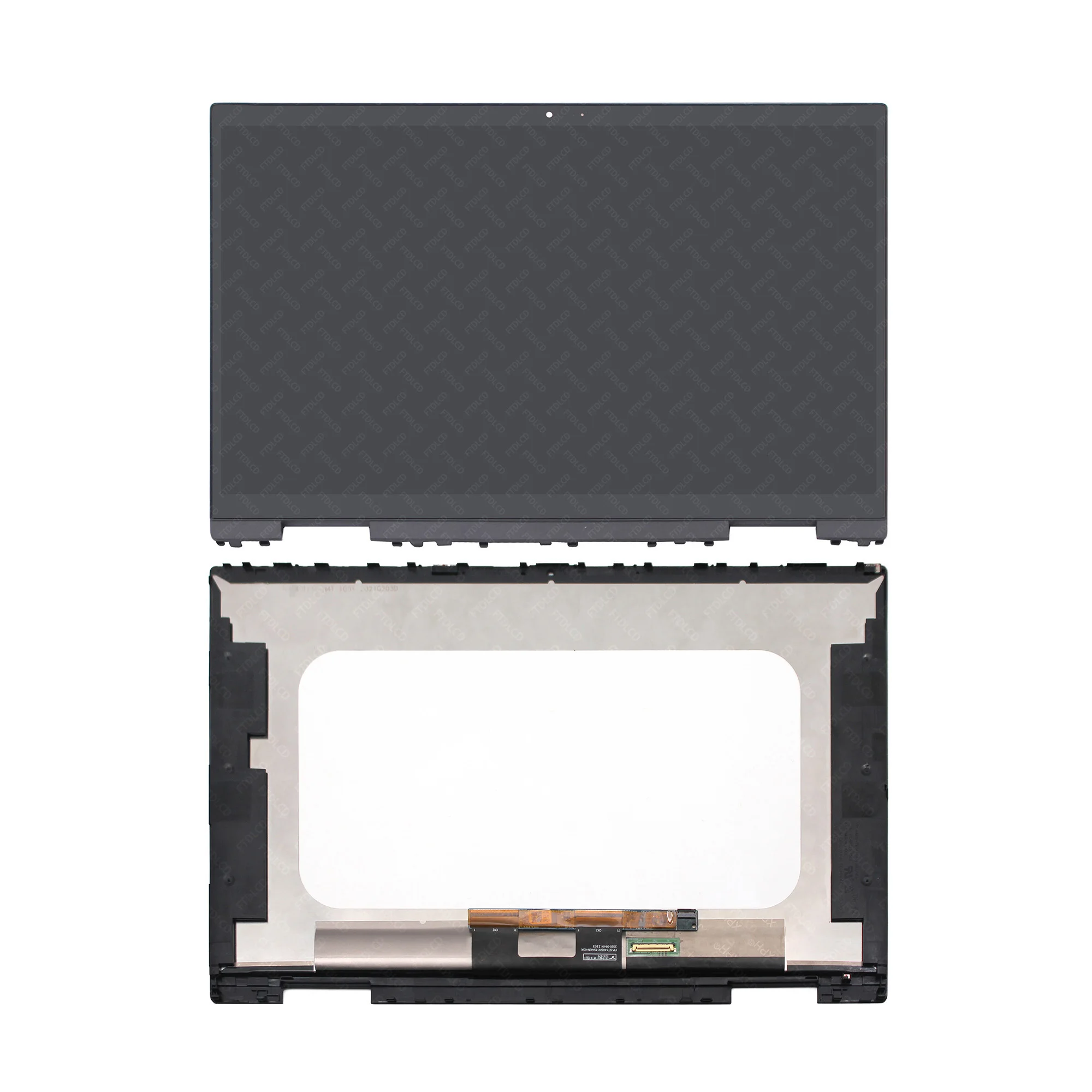 Imagem -03 - para hp Pavilion X360 14m-dy1013dx 14-dy 14m-dy Série 14.0 hd hd Fhd Ips Lcd Screen Display Toque Digitador Assembléia com Quadro