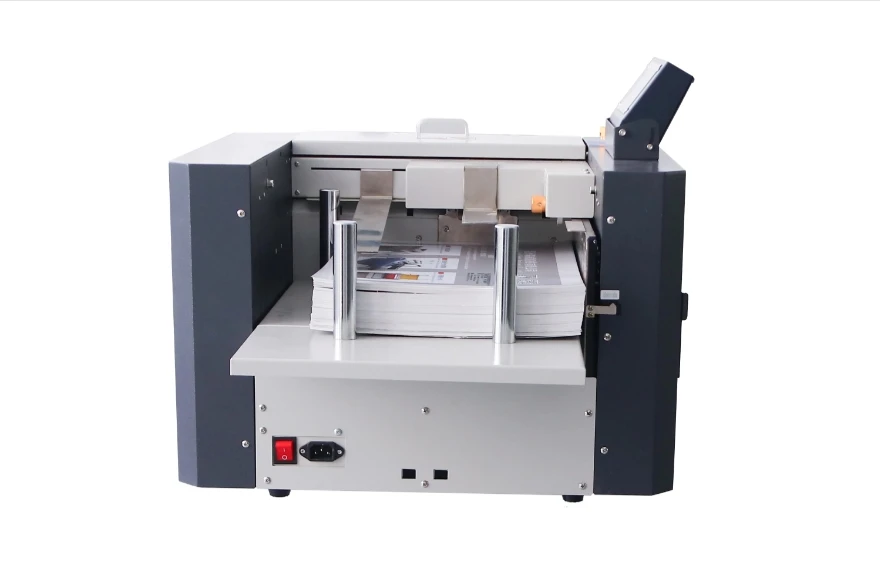 SM373Y Auto Feed Papers Stably Digital Fully Automatic Creasing Scoring Perforator Machine with Store Data Function
