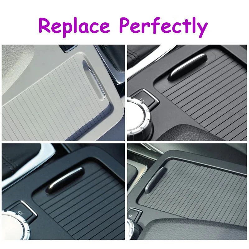 Center Console Cover Slide Roller Blind Cover Cup Holder For Mercedes Benz C Class W204 E Class W207 W212