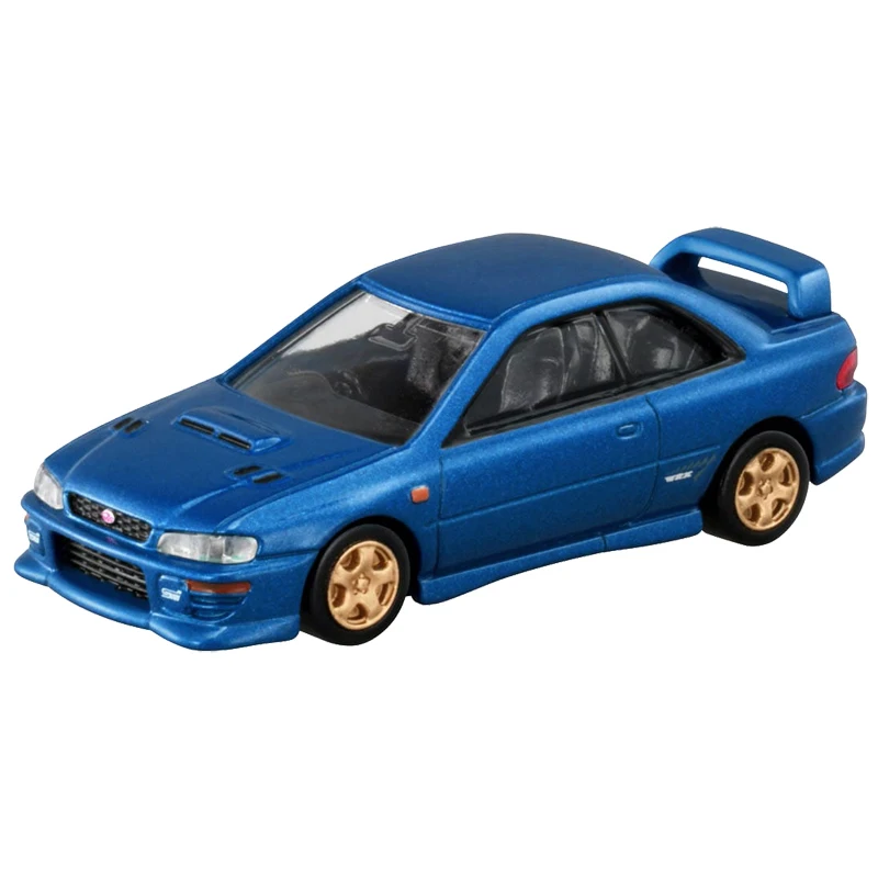 TAKARA TOMY diecast alloy car model TP30 Subaru Impreza sedan, children's collection of decorative toys, children's gifts.