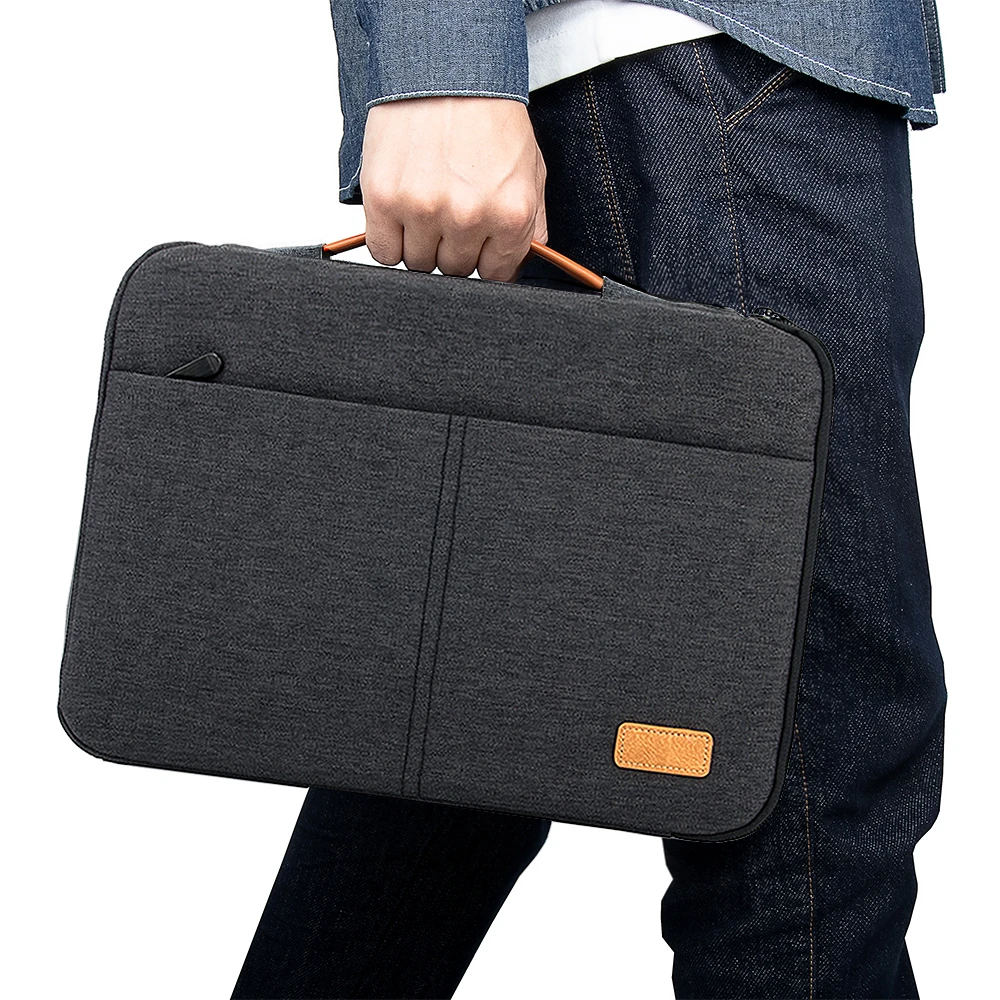 Laptop Sleeve Bag 13.3 15.6 Inch Notebook Pouch For MacBook HP Dell Lenovo Shockproof Computer Briefcase Travel Businessmen Case