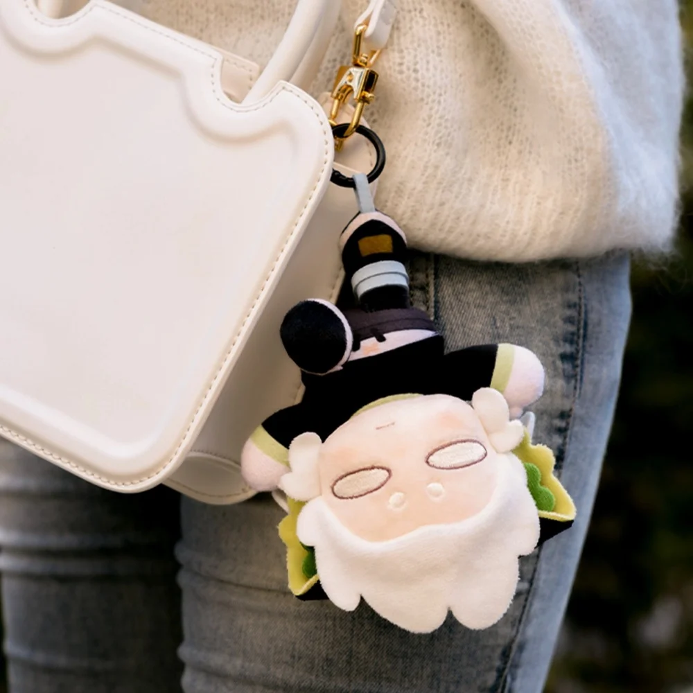 Anime officiel la légende de Hei II Luo XiaoHei peluche poupée jouet en peluche porte-clés pendentif sac accessoires Original dessin animé Cosplay