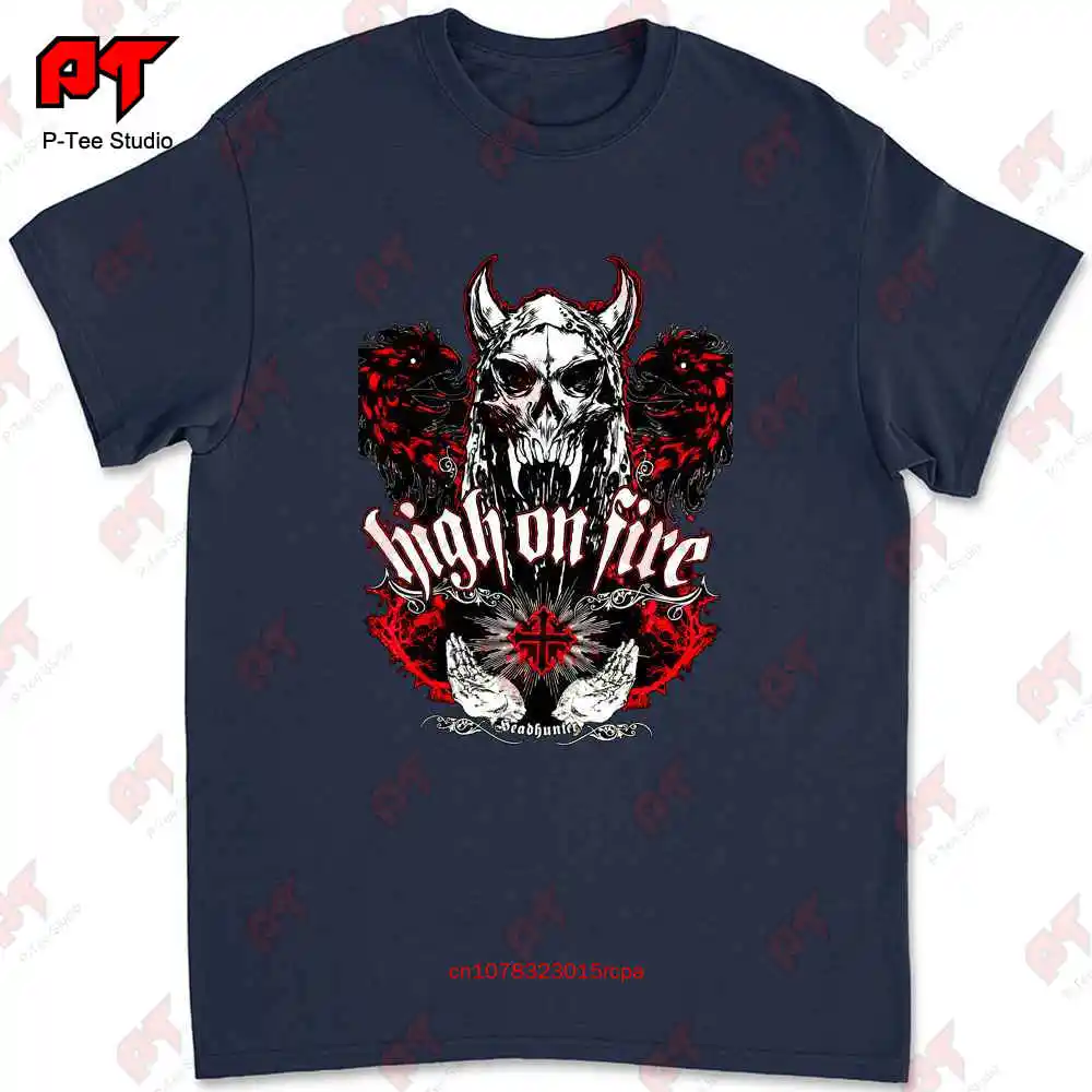 High On Fire Band Headhunter Tour T-shirt FINK