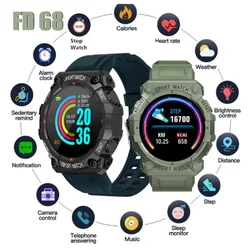 NEW FD68S Smart Watch Men Chils Bluetooth Smartwatch IP68 Touchscreen Fitness Bracelet Sports Fitness Smart Band for IOS Android