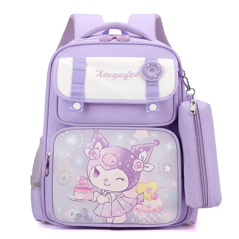 

Рюкзак Cinnamoroll, школьный рюкзак для девочек, сумки с героями мультфильмов «Моя мелодия» для женщин, милые сумки для отдыха, большая вместимость, каваи, мультфильм