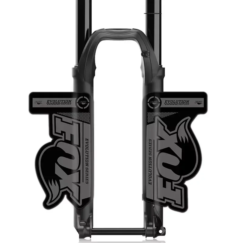 MTB Fork Waterproof Vinyl Decal Scratch Resistant Protector Sticker for Mountain Bike Front Suspension Fork Cycling Decor