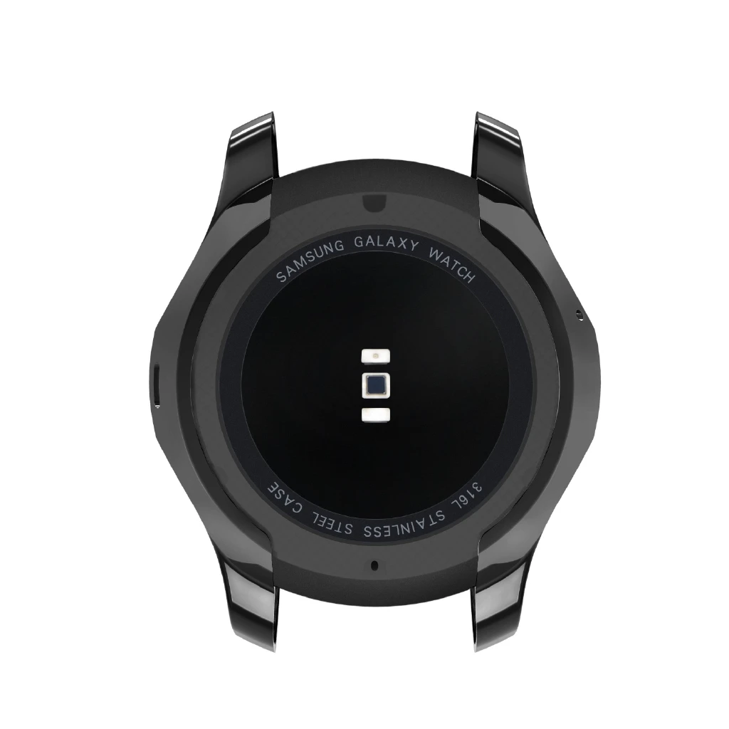 Protetor de capa de TPU macio brilhante para Samsung Galaxy Watch 42mm 46mm Gear S3