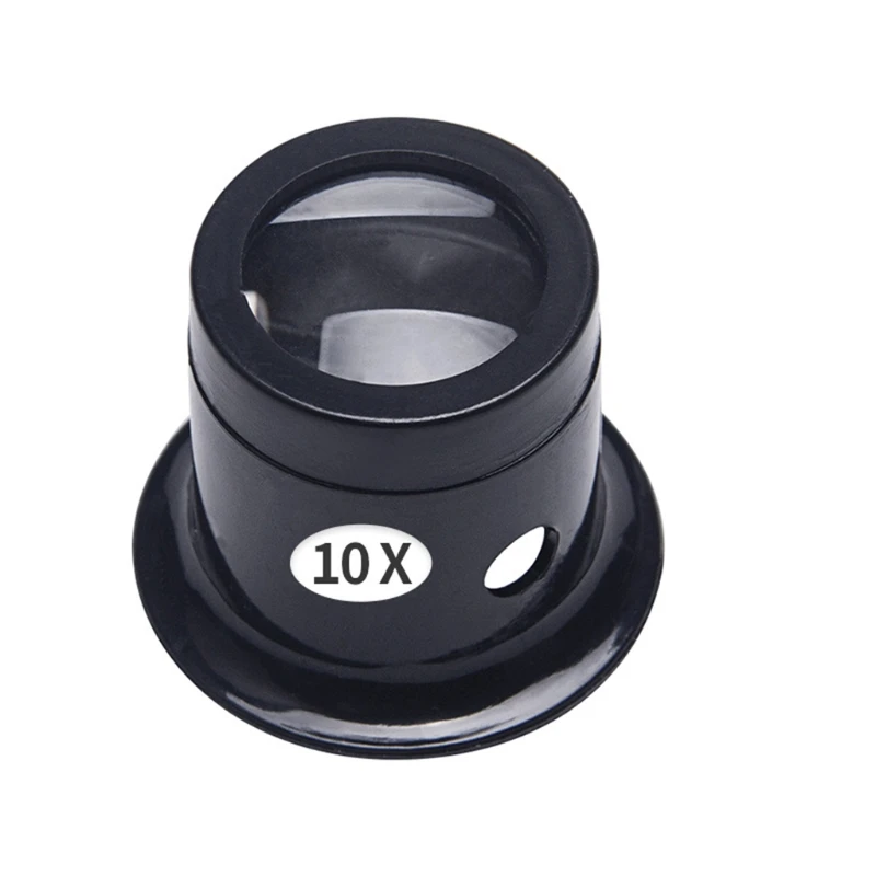 Jewelry Making Tools Portable Jewelry Loupe Magnifying Glass 3X/5X/10X /15X /20X Portable Monocular Magnifier Lens Drop Shipping