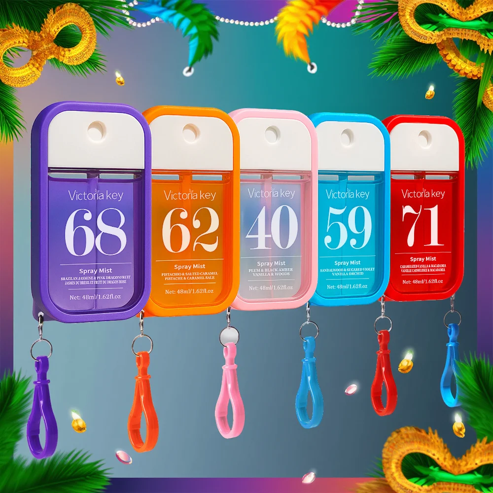 

Портативный распылитель емкостью 48 мл, несколько ароматов с брелком, ароматическая эстетика