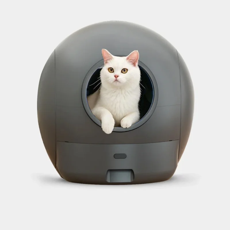 New Released 2nd Gen 65L Smart Cat Litter Box WIFI Automatic Cleaning Gentle Scooping Health Tracking Easy Clean PP Plastic