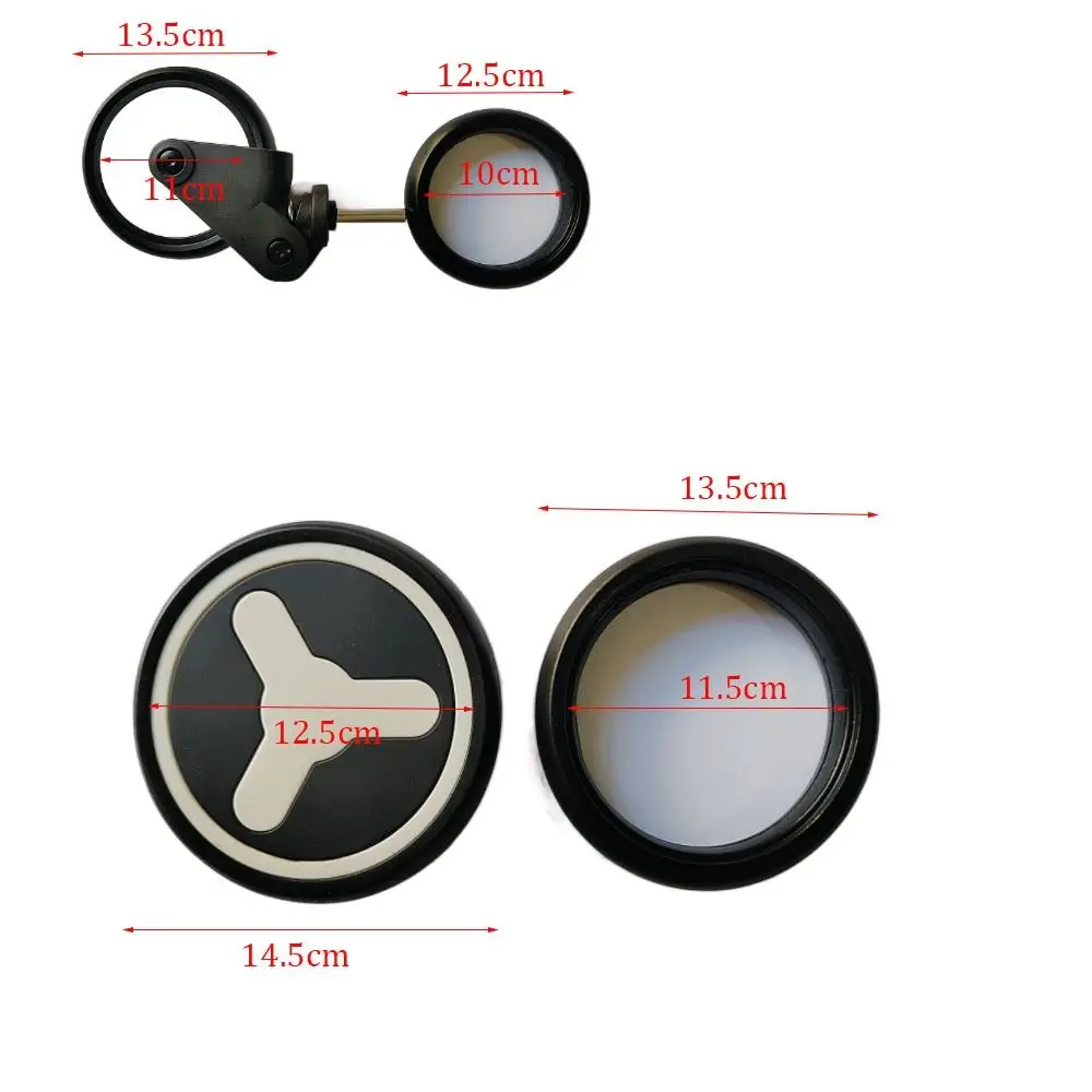 Rubber Stroller Wheel Tyre Silent Bearings Stroller Replacement Stroller Spare Part High-quality for Babyzenes Yoyo Yoya YuYu