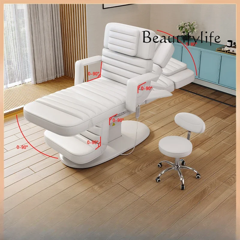 Multifunctional electric beauty bed can lie down and massage beauty salon special eyebrow tattoo bed comfortable