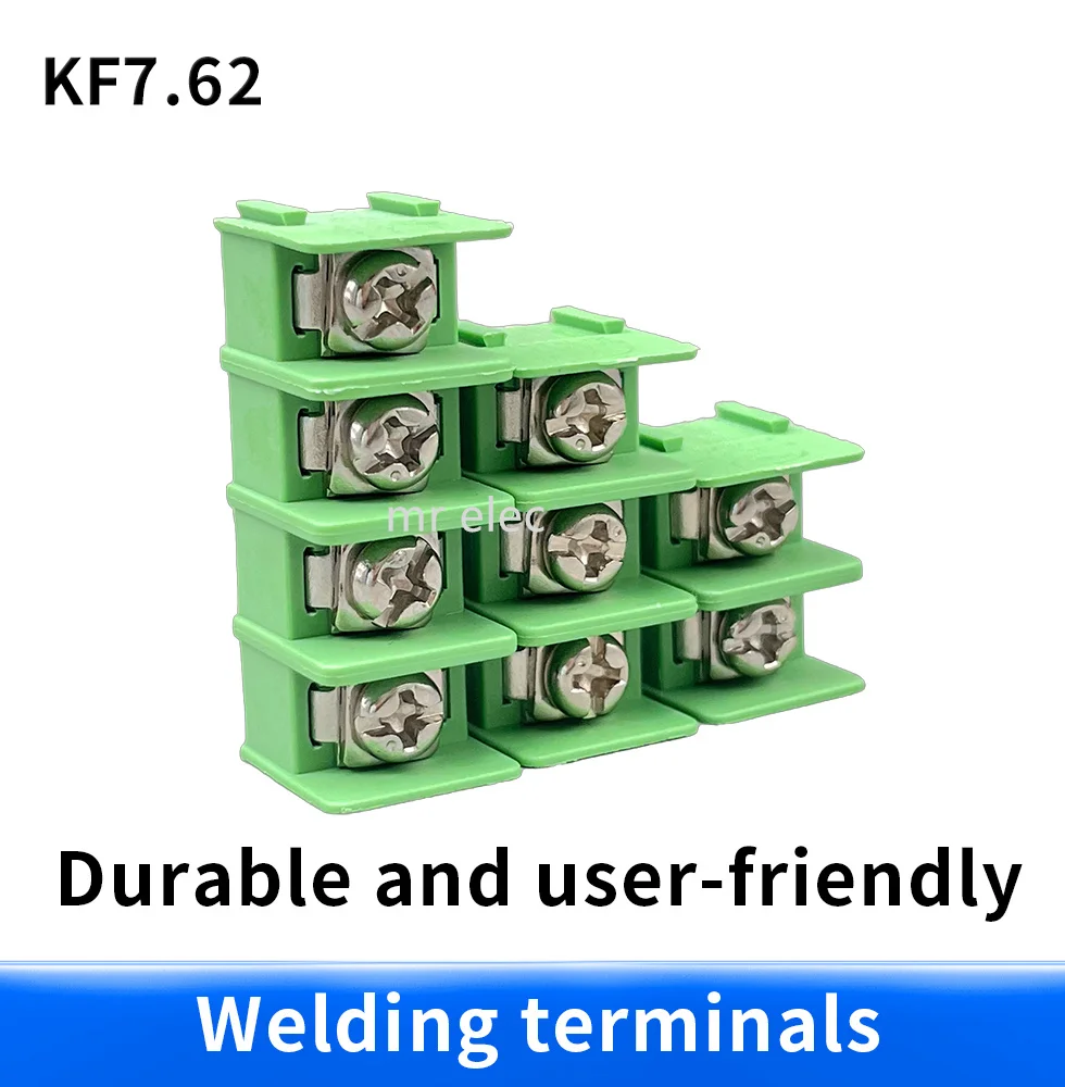 10Pcs KF7.62 3Pin 7.62mm Pitch 300V 20A PCB Pluggable Terminal Block Connectors