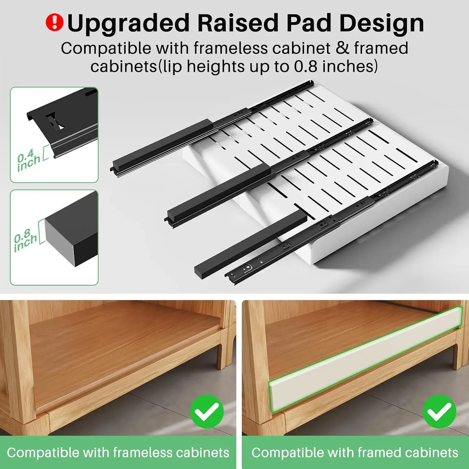 Pull out Cabinet Organizer, Expandable(12