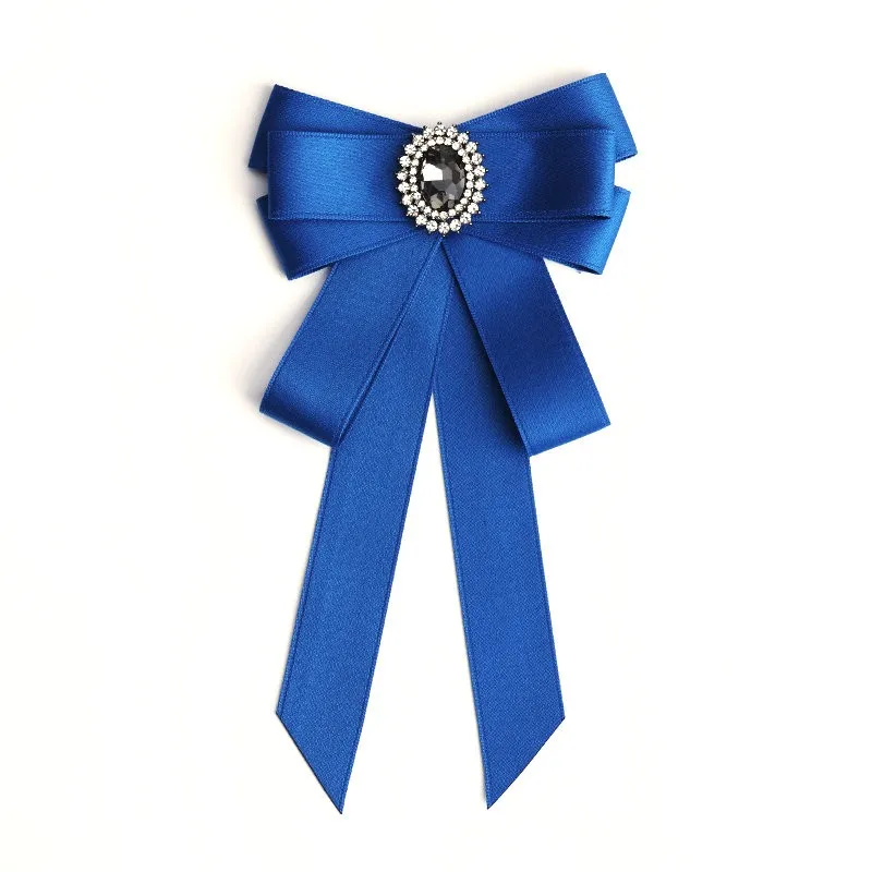 Handgemachte Mode neue Schmetterling Knoten Band Diamant Fliege College weiß Strass Süßigkeiten Farbe Fliege Geschenk für Schulmädchen Krawatte – Detail 10