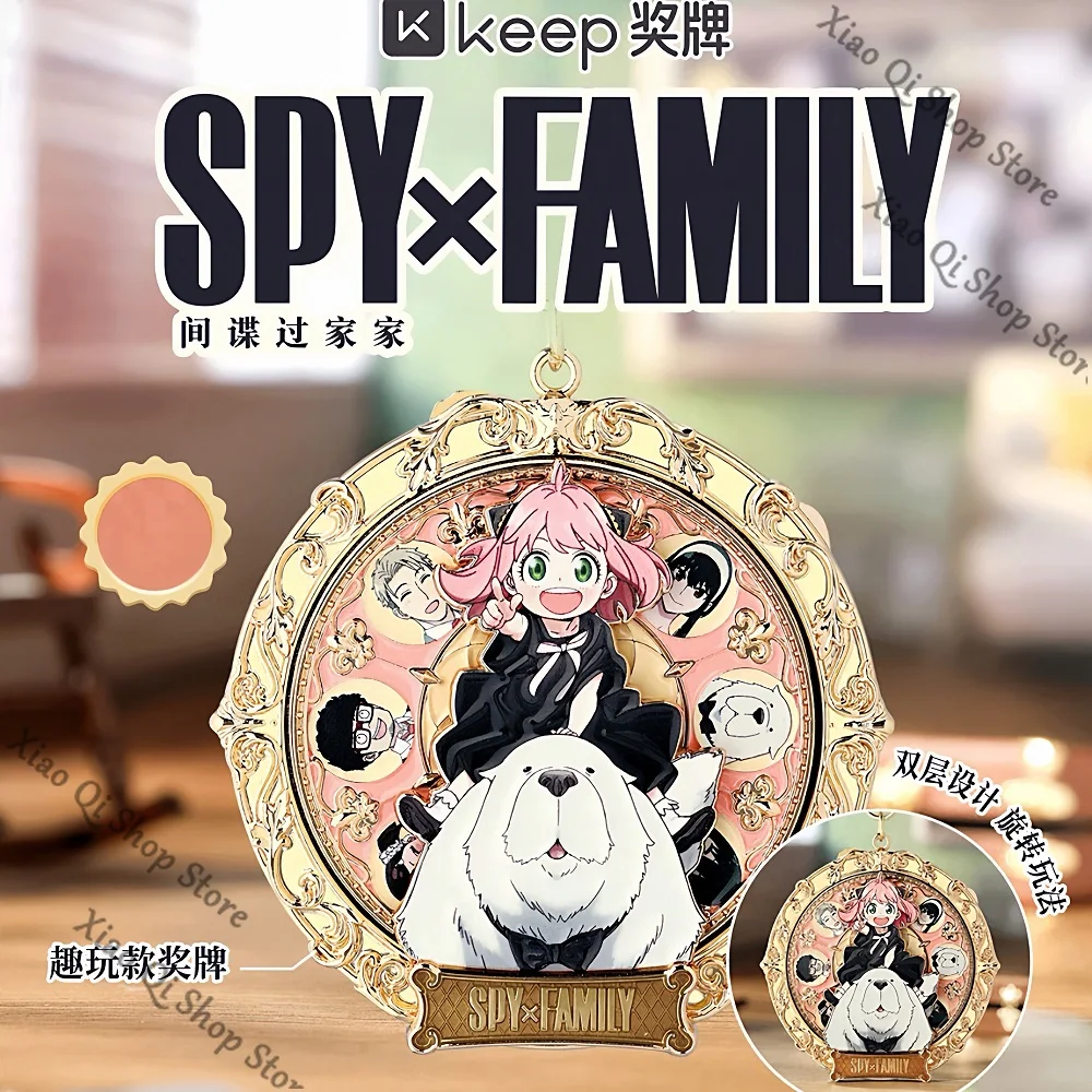 

Официальный подлинный шпион × Семья аниме засада Anya Bond Forger медаль высокий уровень внешнего вида украшение для рабочего стола