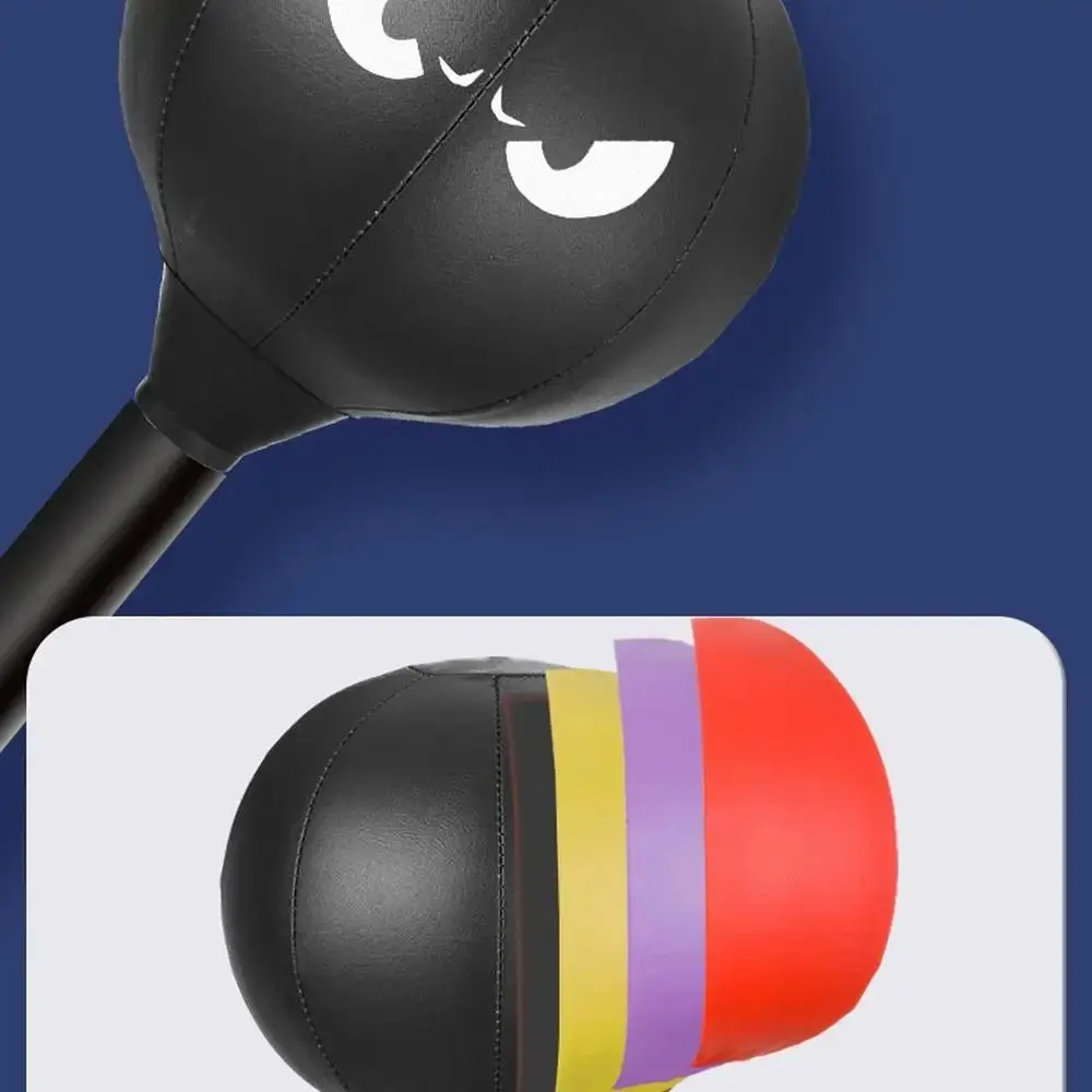 

With Suction Cup Desktop Punching Bag Wall Mountable Inflatable Boxing Training Bag Promote Development Physical Exercise