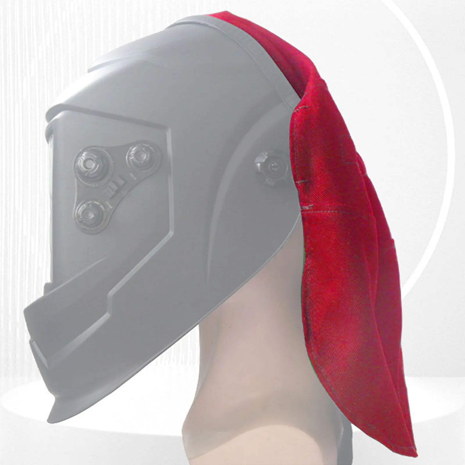 

Extended Welding Helmet Cover Full Protection Lightweight Reliable Skin Guard Reusable Neck Accessory for Welding Industry