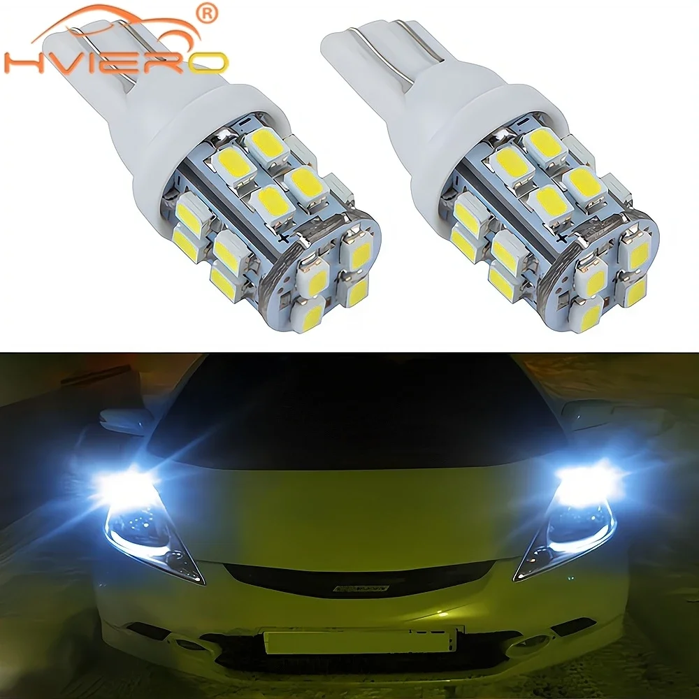 1/2/10/20Pcs Car Wedge Side Turn Signal Light T10 W5W 1206 20SMD Dome Reading Trunk Bulb Auto License Plate Clearance Lamp 12V