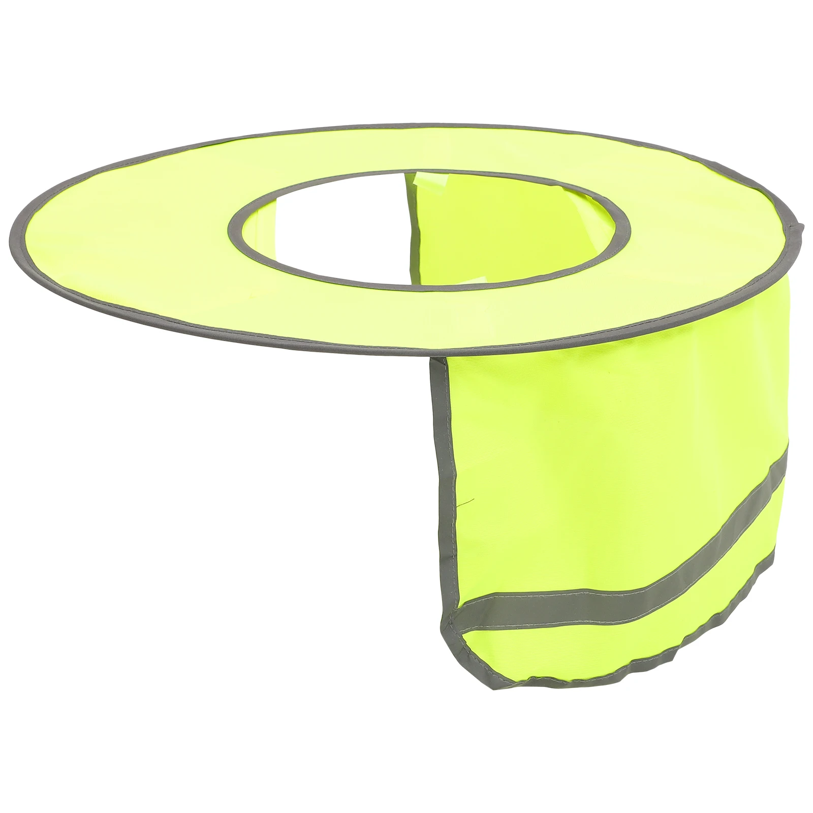 

Sun Visor Protection Hat Hard Shade Safety Neck Shield Full Brim Reflective High Visibility