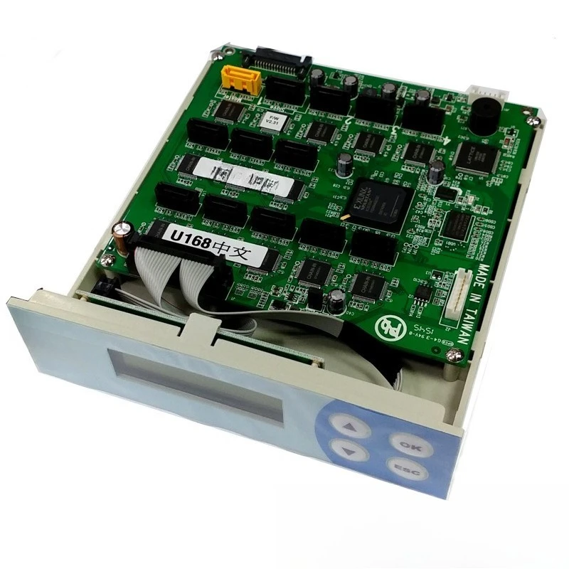 Supports DVD Blu-ray CD Disc 128 Cache U168 One to 11 Disc Replicator Controller