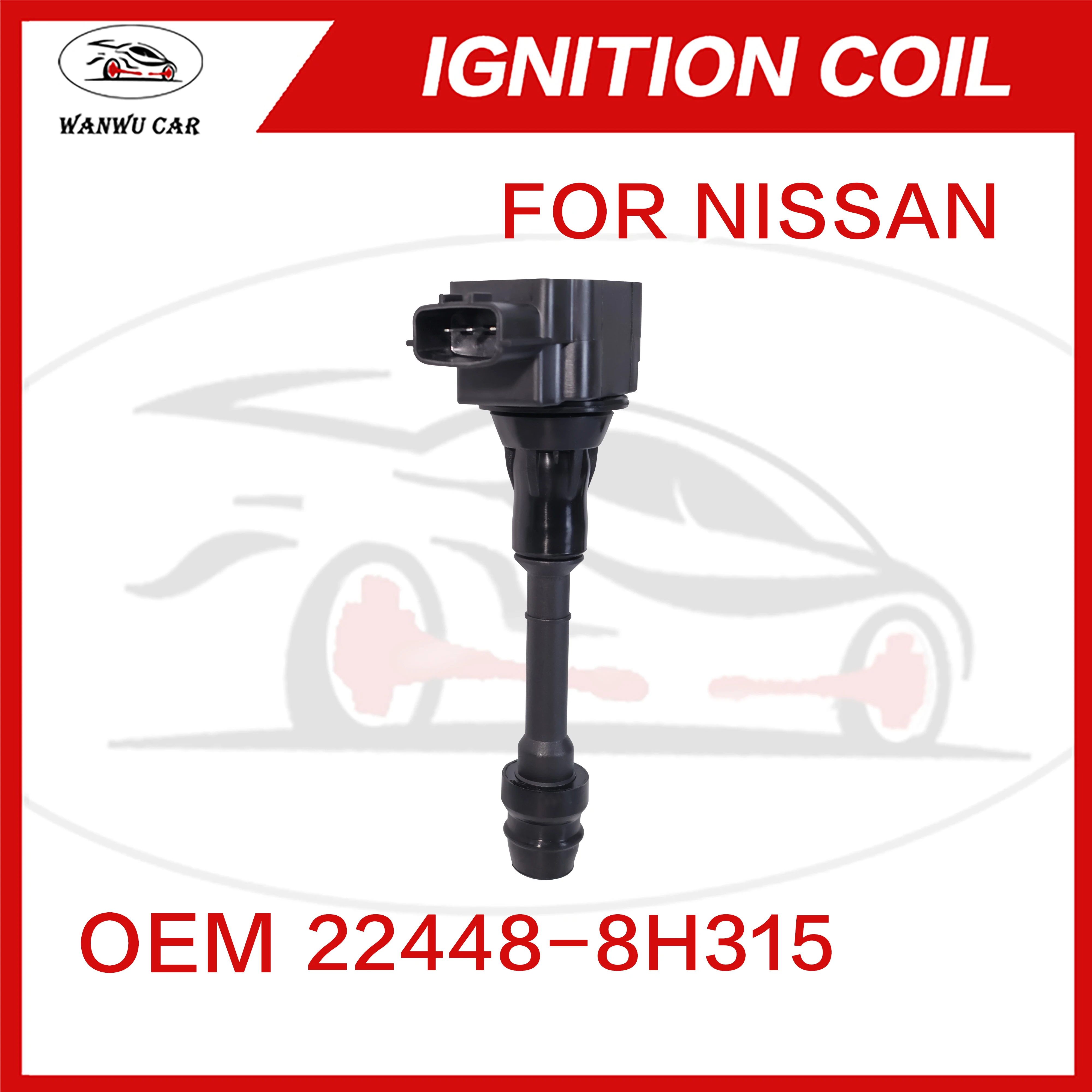 22448-8H315 Ignition Coil Igniter Suitable For NISSAN 22448-8H300 22448-8H310 22448-8H311 22448-9Y600