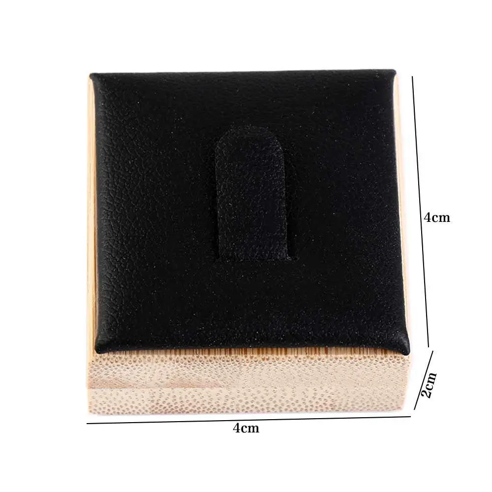 디스플레이 랙 작은 단색 빈티지 귀걸이 반지 정리함 반지 홀더 케이스 나무 보석 쇼 소품 웨딩 링 박스