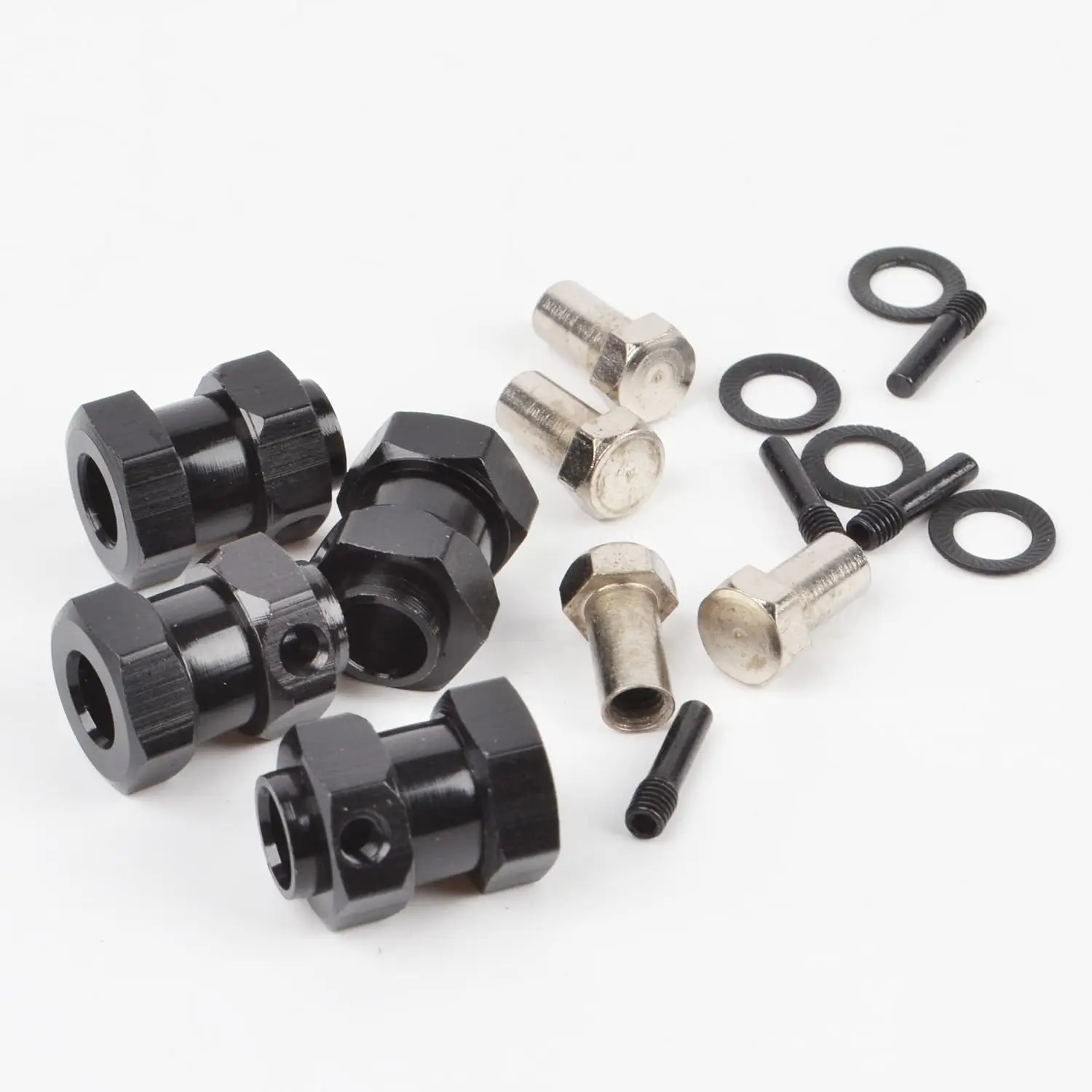 TRX-4 Aluminum 15MM Extension Adaptor Wheel HEX Hub Thick 12MM for Traxxas Trx4 Trx6 1/10 RC Crawler Car Upgrades Accessories