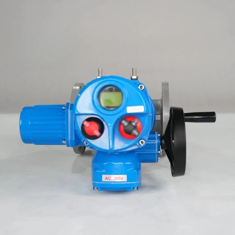Q type electric ball valve, electric actuator type electric ball valve