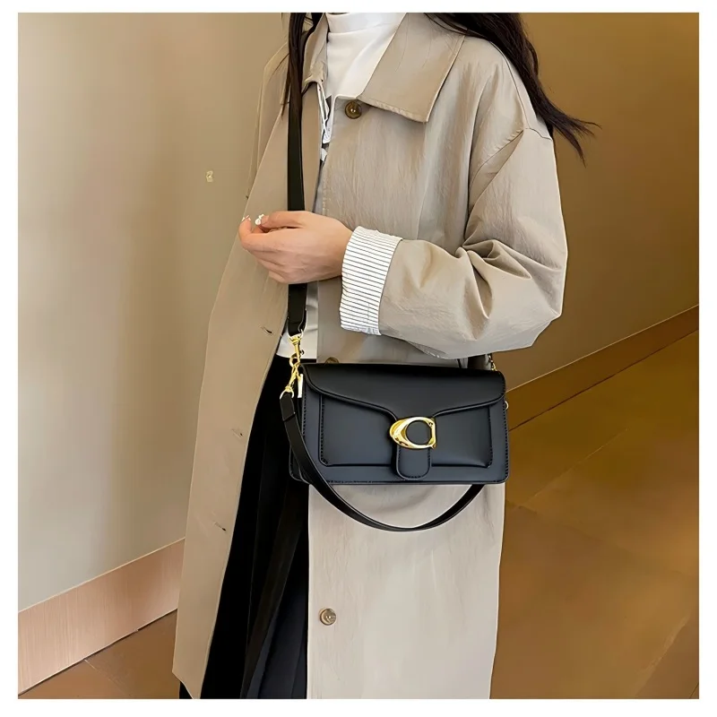 Sac sous les bras multicolore haut de gamme classique à la mode pour femmes, sac à bandoulière élégant, sac à bandoulière, petit sac portable